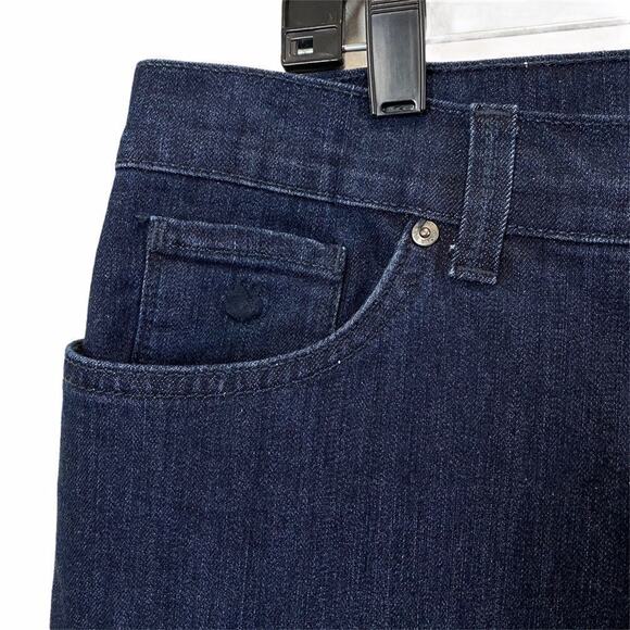 GLORIA VANDERBILT 16 Dark Wash Blue Jeans - Picture 2 of 6